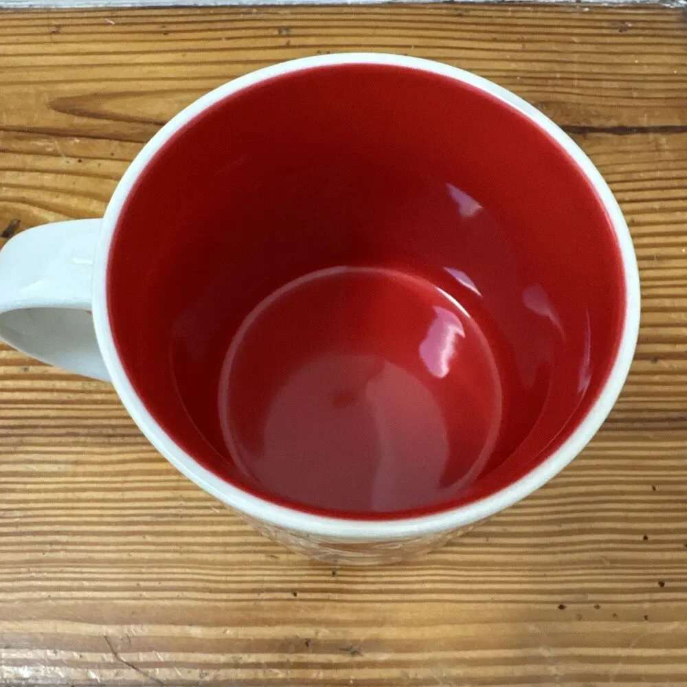 Starbucks Mug New York State Red Been There Series Collection 14 oz Coffee Tea - Picture 4 of 5